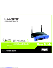 Linksys WRT54G (LA) User Manual