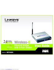 Linksys WET54GS5 - Wireless-G EN Bridge User Manual