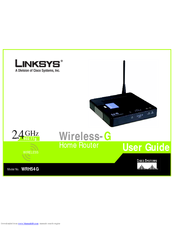 Linksys WRH54G User Manual