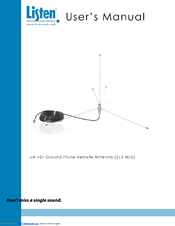 Listen Technologies LA-107 User Manual