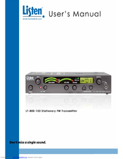 Listen Technologies LT-800-150 User Manual