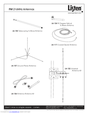 Listen Technologies LA-107 Installation Instructions