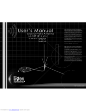 Listen LA-107 User Manual