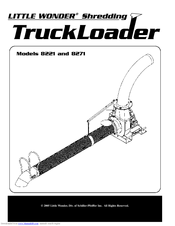 Little Wonder Shredding TruckLoader User Manual