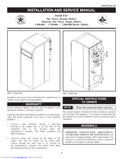 Intelli-Fin 000 through 2 Installation And Service Manual
