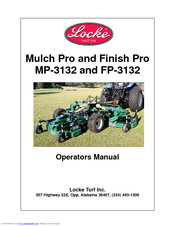 Locke MP-3132, FP-3132 Operator's Manual