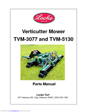 Locke TVM-5130 Parts Manual