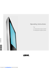 Loewe Individual 46 Compose Full-HD+ Operating Instructions Manual