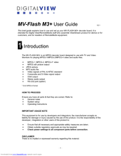 Digital View RM-DN2 User Manual
