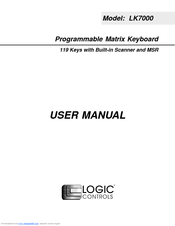 Logic Controls LK7000 User Manual