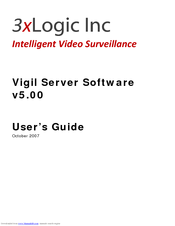 3xLogic Vigil Server V5.00 User Manual