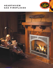 Lopi Heartview Gas Fireplace 864 HH Brochure