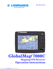 Lowrance GlobalMap 3500C Manuals