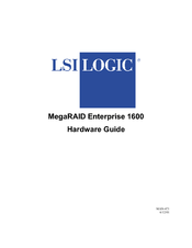 LSI MegaRAID Enterprise 1600 Hardware Manual