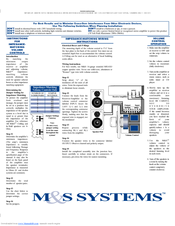 M&S Systems Car Amplifier User Manual