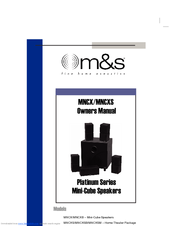 M&S Systems MNCXSM Owner's Manual
