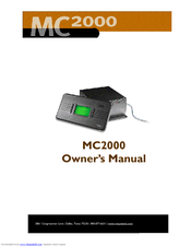 M&S Systems MC2000 Owner's Manual
