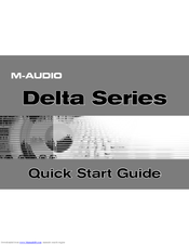 M-Audio Computer Quick Start Manual