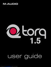 M-Audio Torq 1.5 User Manual