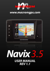 Macrom Navix 3.5 User Manual