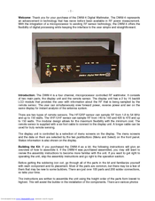 Macsense Connectivity Digital Wattmeter DWM-4 Product Manual