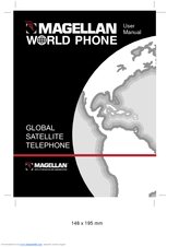 Magellan GLOBAL SATELLITE TELEPHONE User Manual
