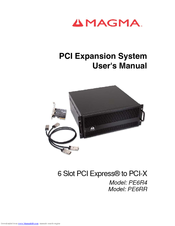 Magma PCI Expansion System PE6RR User Manual