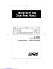 Magnadyne Linear M4100CD Installation And Operation Manual
