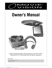 Magnadyne MV-VCRUSER02 Owner's Manual