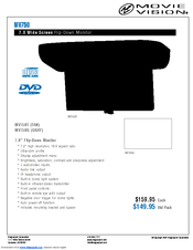 Movie Vision MV750T Brochure