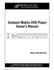 Movie Vision MV-DVD-PL8 Owner's Manual