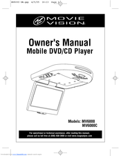 Movie Vision MV6000C Owner's Manual