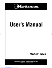 Marksman M7a User Manual