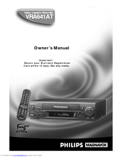 Magnavox VRA641AT98 Owner's Manual