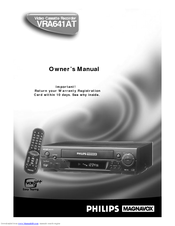 Magnavox VRA641AT Owner's Manual