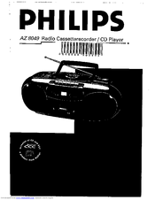 Philips AZ 8049 User Manual