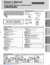 Magnavox CMWD2205 Owner's Manual