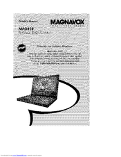 Magnavox MPD820 - DVD Player - 8 Owner's Manual