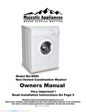 Majestic Appliances MJ-9900 Owner's Manual
