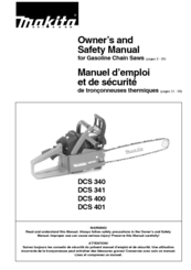 Makita DCS 341 Owner's And Safety Manual