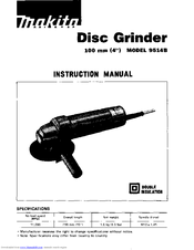 Makita 9514B Instruction Manual