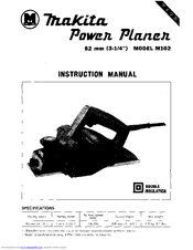 Makita M102 Instruction Manual