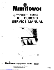 Manitowoc 1100 series Service Manual