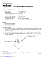 Manitowoc Q-0320 Installation Instructions