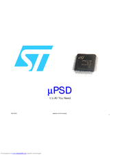 STMicroelectronics switch/hub Brochure