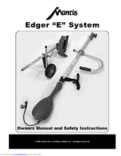 Mantis E System Owner's Manual And Safety Instructions