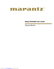 Marantz PD4240D User Manual