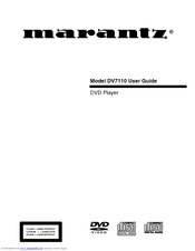 Marantz DV7110 User Manual