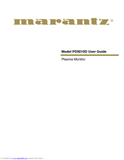 Marantz PD5010D User Manual