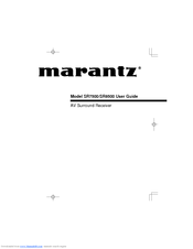 Marantz SR8500 User Manual